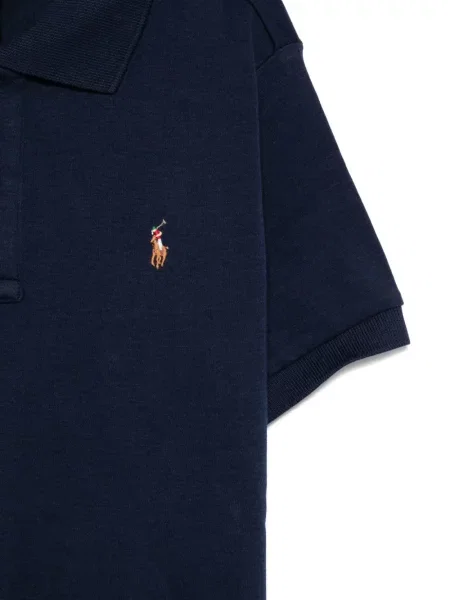 Koszulka polo dziecięca Polo Ralph Lauren niebieska