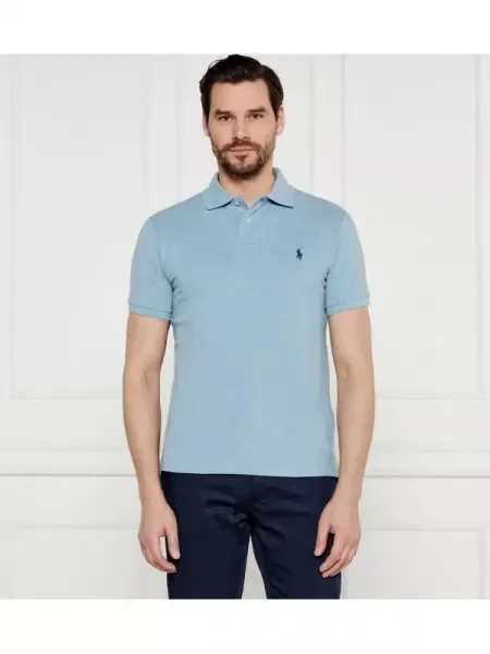 POLO RALPH LAUREN Tenisz póló | Custom slim fit kék