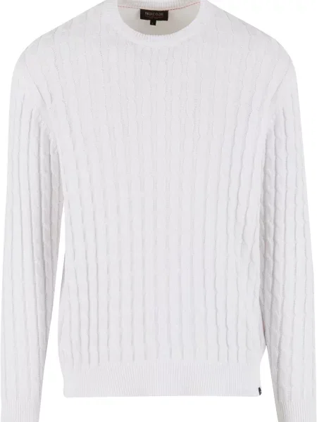 INDICODE JEANS Pulover Trevin' alb