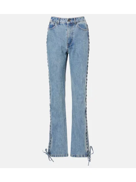 Blugi drepți Rotate albastru