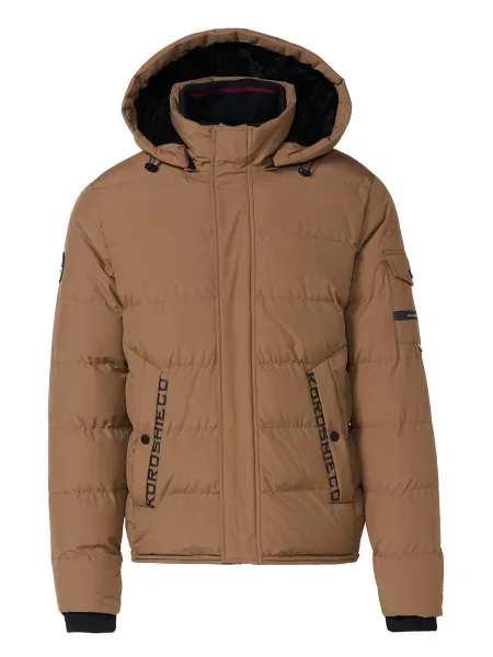 KOROSHI Geacă de iarnă maro