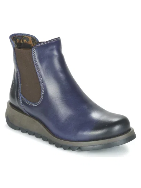 Pantofi Fly London albastru