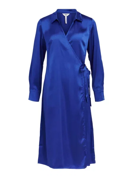 OBJECT Rochie tip bluză Tania cobalt albastru