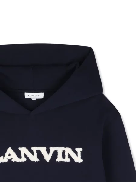 Gyerek kapucnis melegítő felső Lanvin Enfant kék