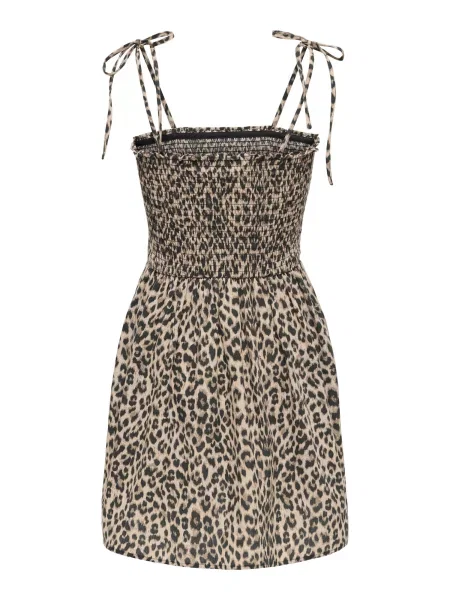 ONLY Rochie de vară ONLEmmia bej / maro deschis negru