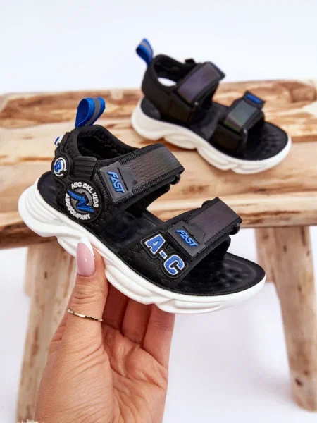 Sandale copii Fr1 negru
