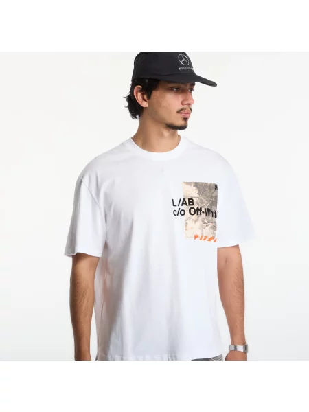 Majica L/ab C/o Off-white™ bela