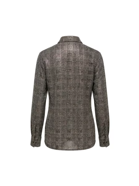 Koszula Ermanno Scervino w kratę szara