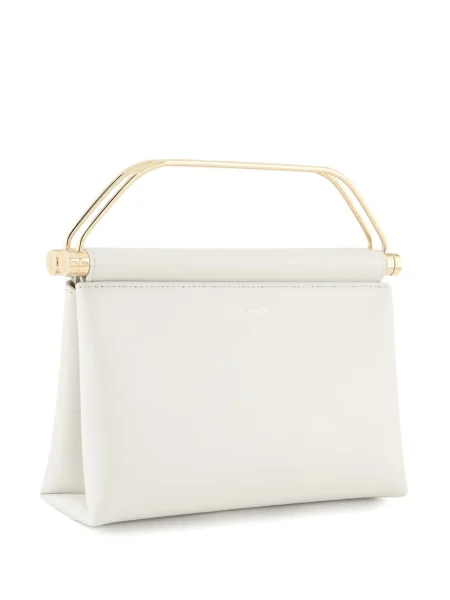 Geantă de mână Giorgio Armani din piele alb
