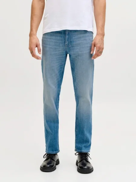 JACK & JONES Jeans JJICLARK JJASHER denim albastru