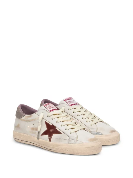 Bőr sneaker Golden Goose fehér