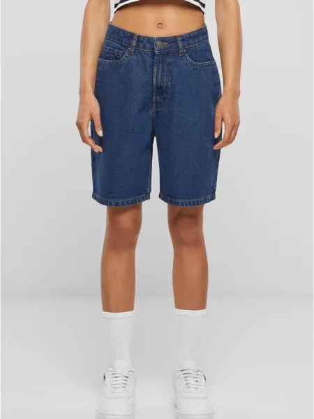 Bermudy Urban Classics niebieskie