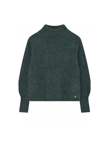 Dzianinowy sweter Gustav zielony