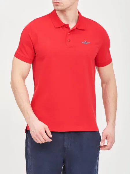 Поло Aeronautica Militare красное