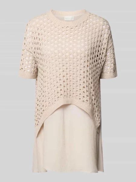 Sukienka mini w efekcie 2 w 1 Apricot