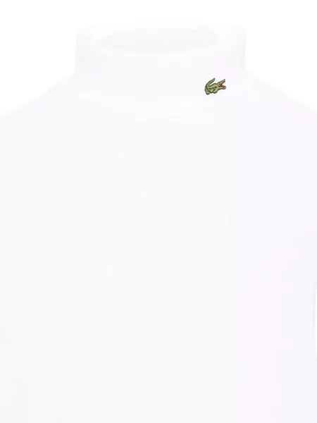 Sweter dziecięcy Lacoste biały