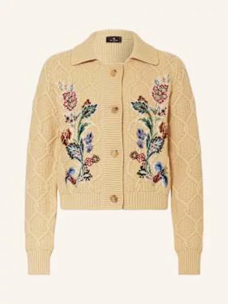 Etro Kardigan beige beżowy