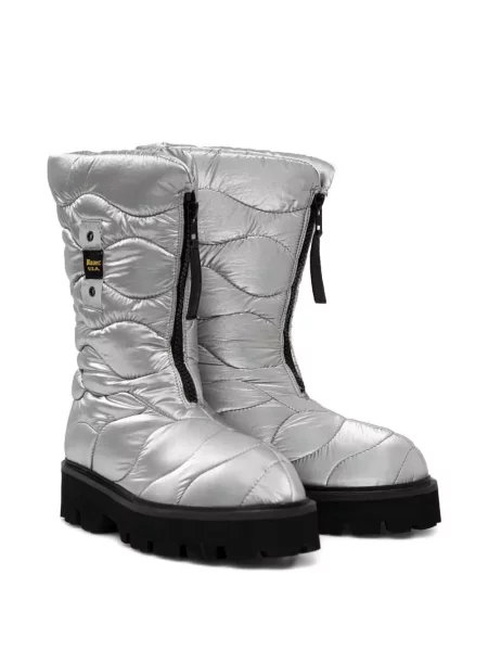 Botine Blauer argintiu