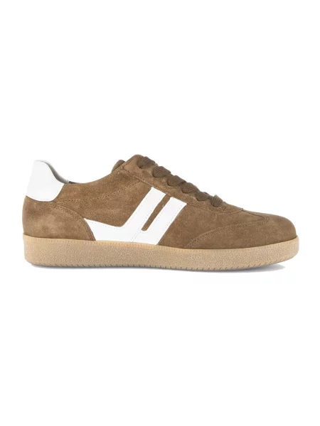 Sneakersy Gabor skórzane brązowe