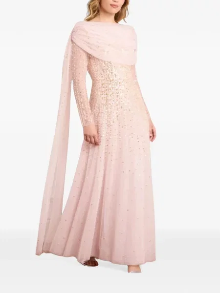 Rochie Needle & Thread cu paiete roz