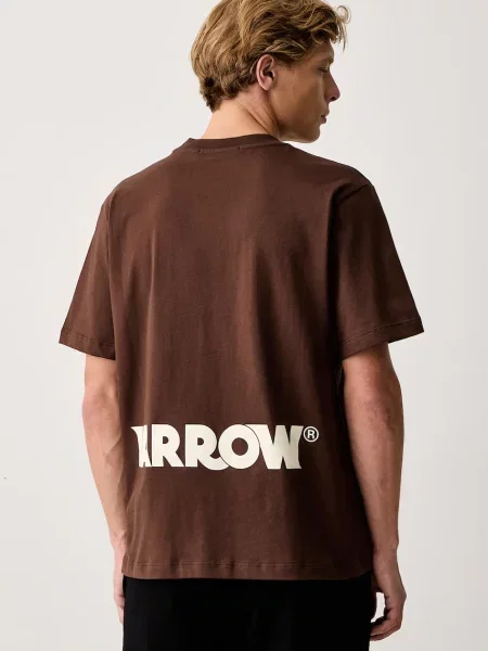 Barrow T-shirt brązowa