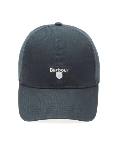Czapka z daszkiem Barbour granatowa