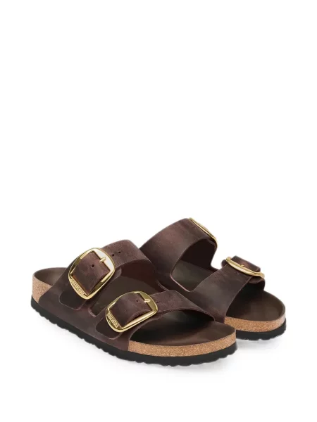 Sandale Birkenstock cu cataramă maro