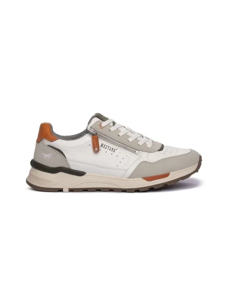 Pantofi Mustang alb