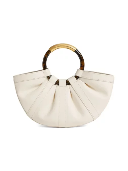 Coccinelle Torebka Z Woreczkiem beige biała