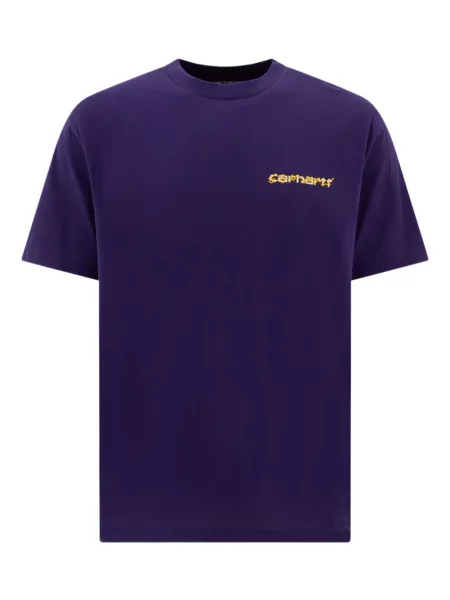 Tricou Carhartt Wip cu imagine violet