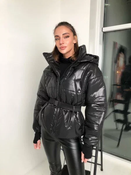 Демісезонна куртка Milirud нейлон/поліестер чорний