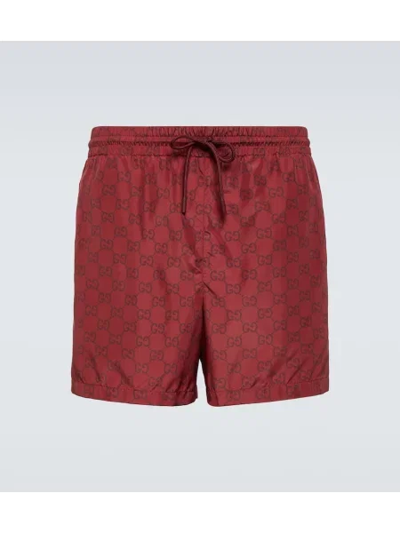 Slip de baie Gucci bordo