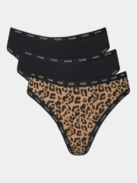 Tanga Guess nyomtatás fekete