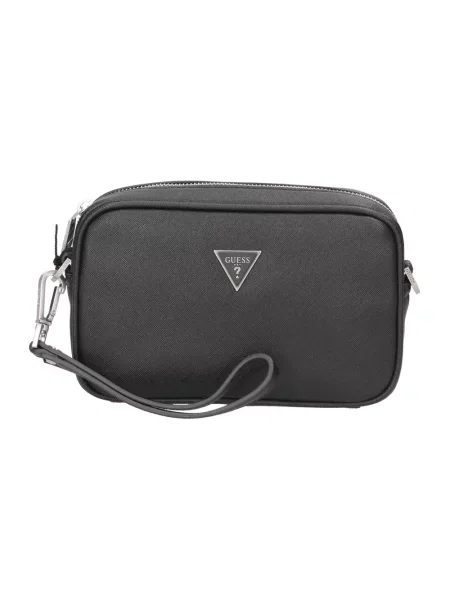 Mała mały torebka crossbody Guess elegancka czarna