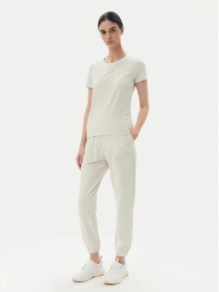 Tričko Ea7 Emporio Armani béžové