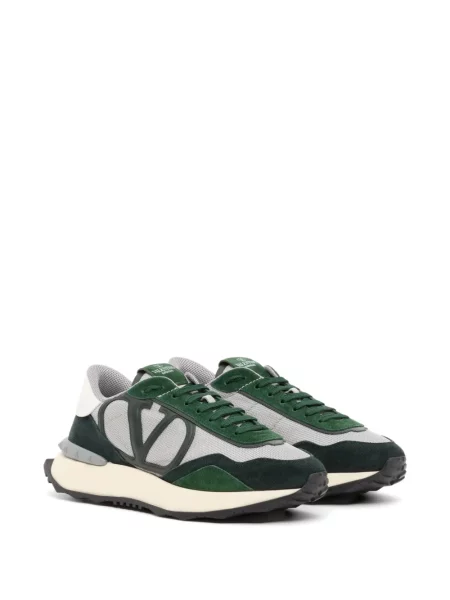 Sneakers Valentino Garavani σουέντ πράσινο