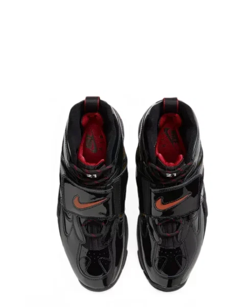 Trčanje kožne tenisice Nike Air Max 90 s cvjetnim printom crna