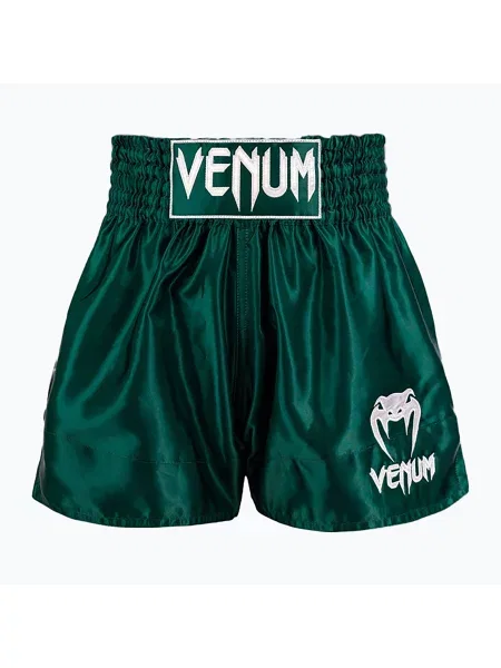 Pantaloni scurți de antrenament pentru bărbați Venum Classic Muay Thai khaki
