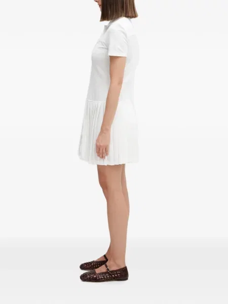 Rochie mini Lacoste alb