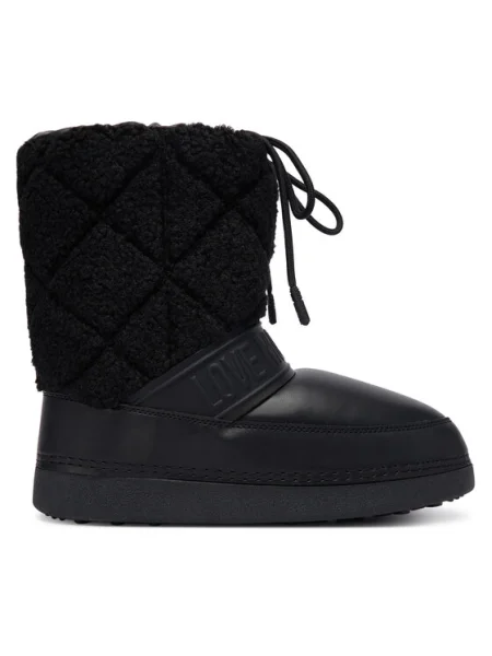 LOVE MOSCHINO Cizme de zăpadă negru