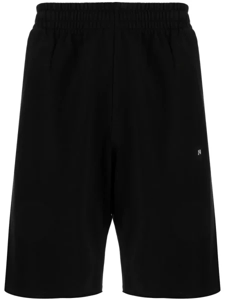 Pantaloni scurți Off-white cu imagine alb