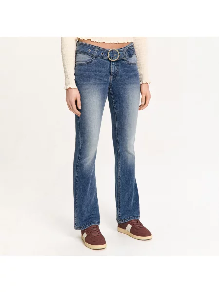 Cropp Джинси bootcut синій