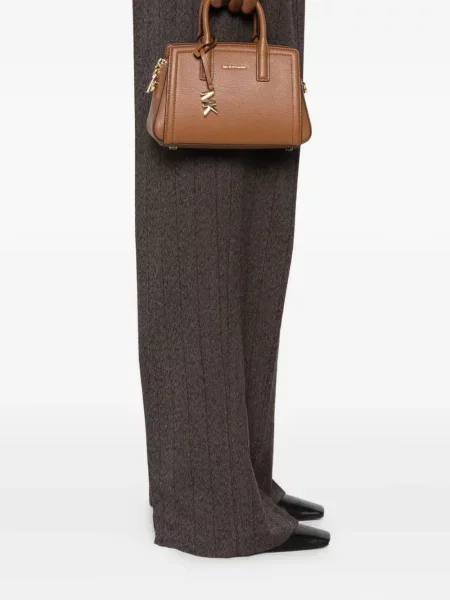 Geanta de piele Michael Michael Kors din piele maro