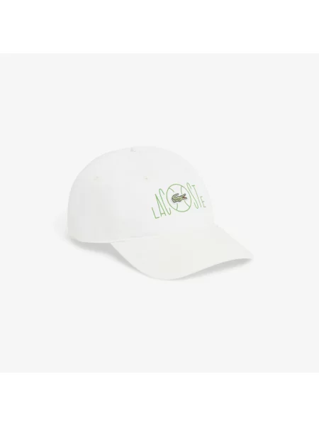 Lacoste кепка унісекс біла
