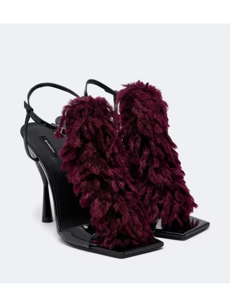 Sandale Givenchy din piele negru