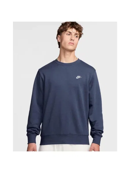 Bluza Nike Club Fleece granatowy M niebieska