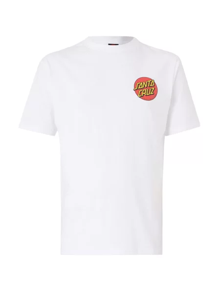 Santa Cruz Tricou Classic Dot galben / roșu / negru alb