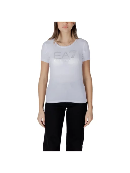 Tričko Emporio Armani Train Logo Series W Tee Ss Rn White XS bílé
