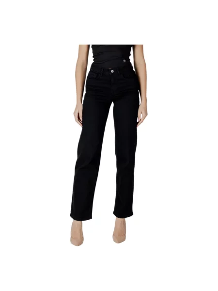 Proste jeansy Ichi czarne