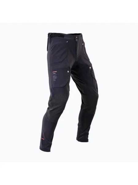 Штани велосипедні Leatt MTB Trail Cargo ghost black чорні
